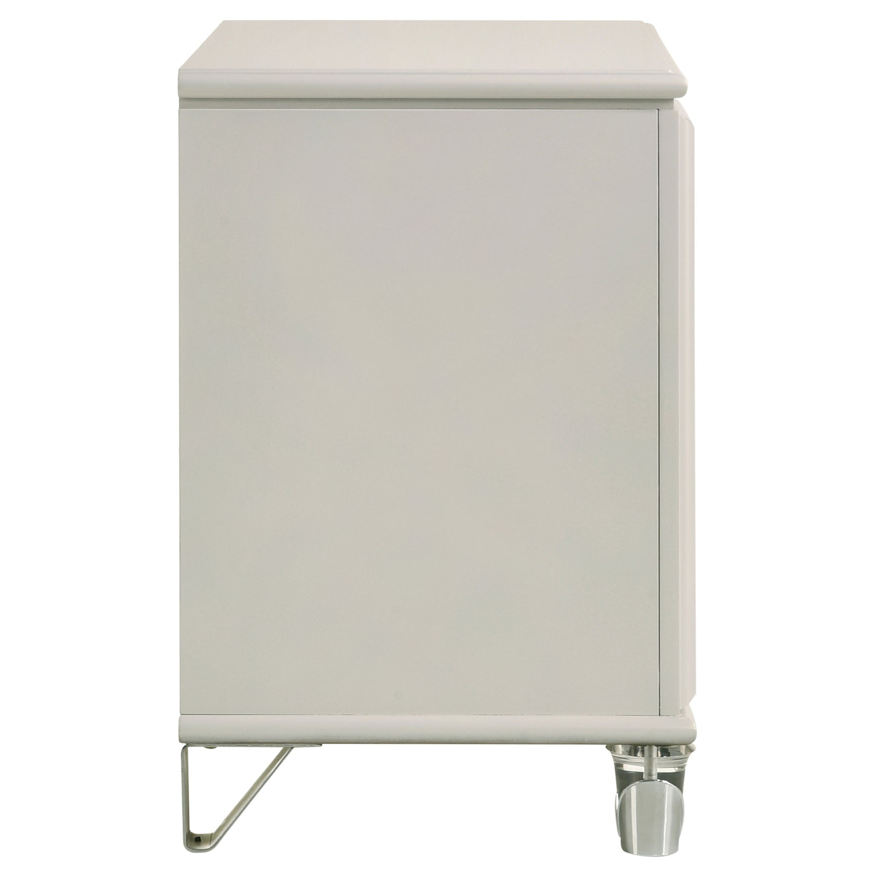 Olivia White Nightstand - Ornate Home