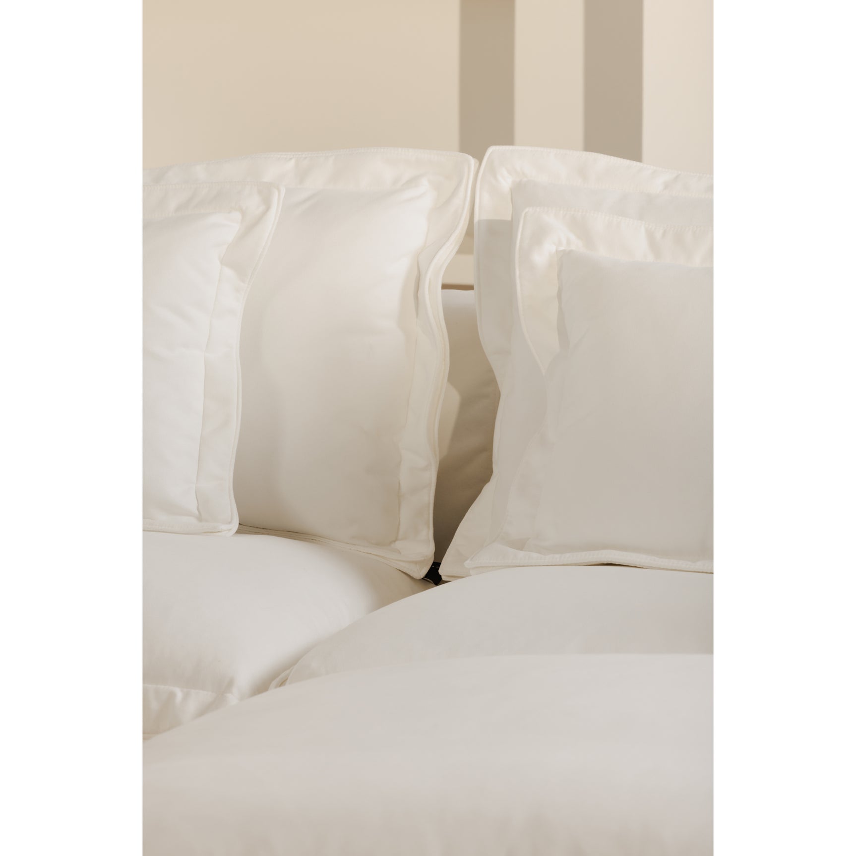 Olivia White Ottoman - Ornate Home