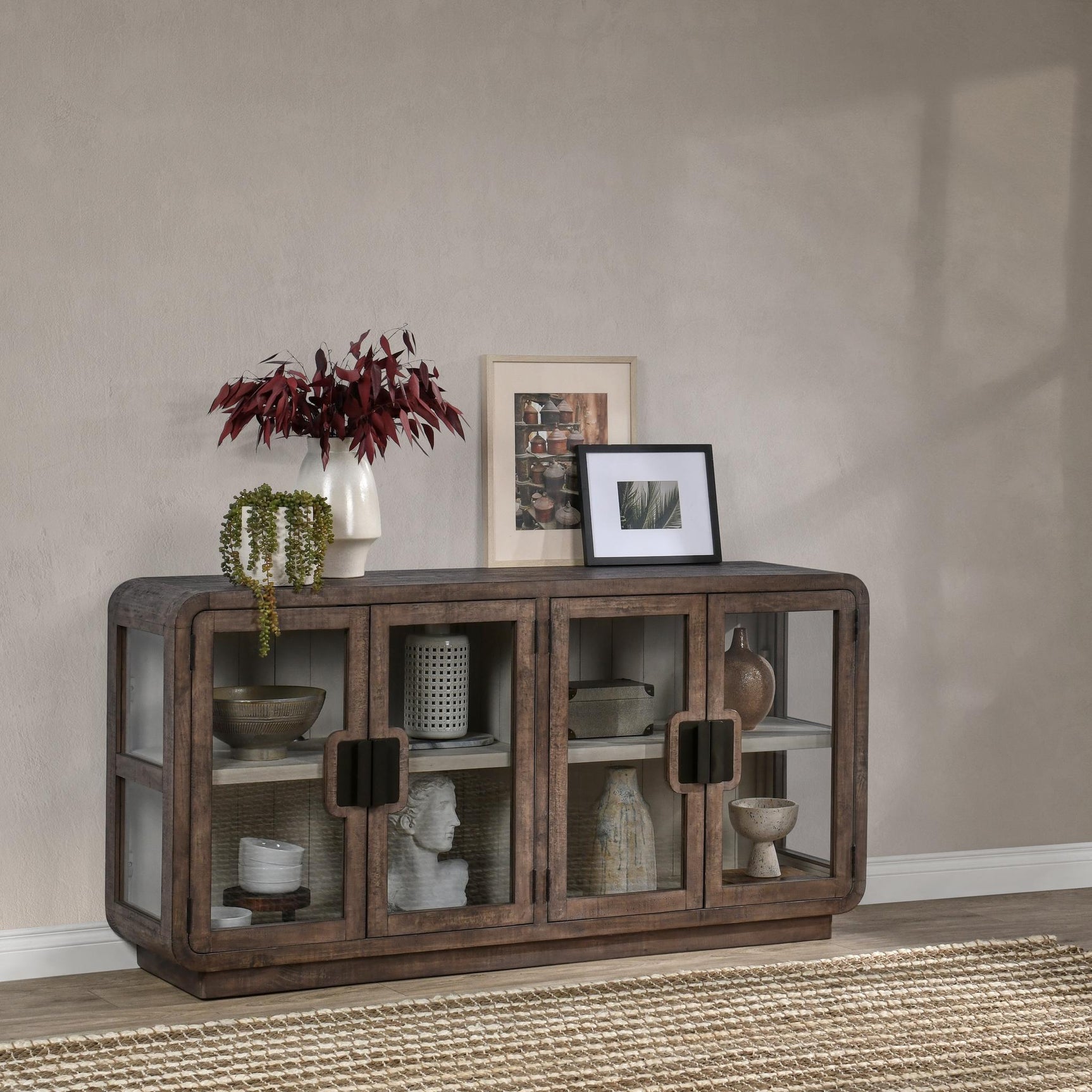 Ollie Brown 4 Door Buffet - Ornate Home