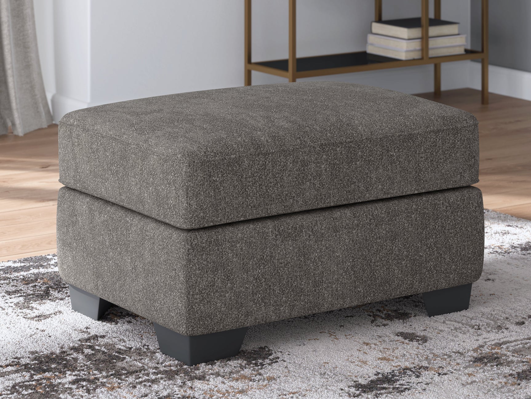 Olten Graphite Ottoman (Online Special Price) - Ornate Home