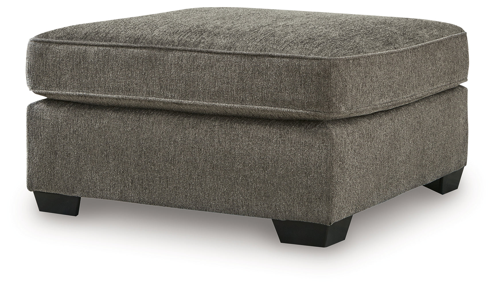 Olten Graphite Oversized Chair and Accent Ottoman - Ornate Home