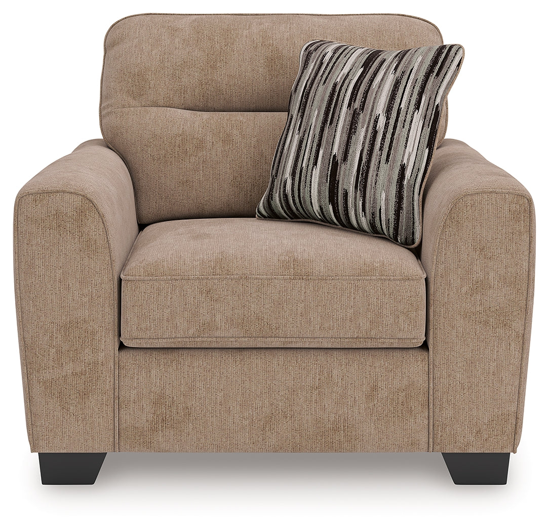 Olten Mocha Chair and a Half - Ornate Home