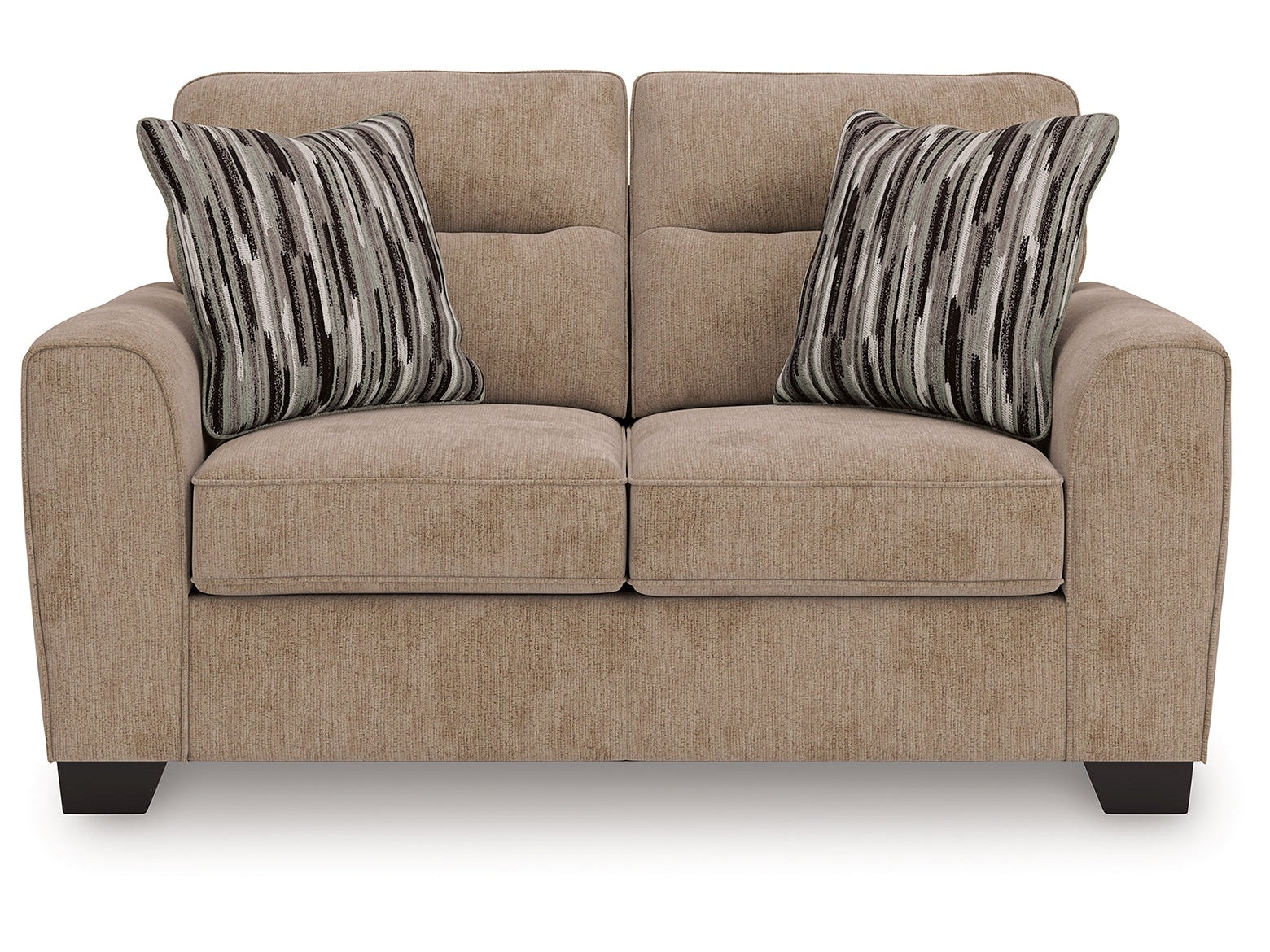 Olten Mocha Loveseat - Ornate Home