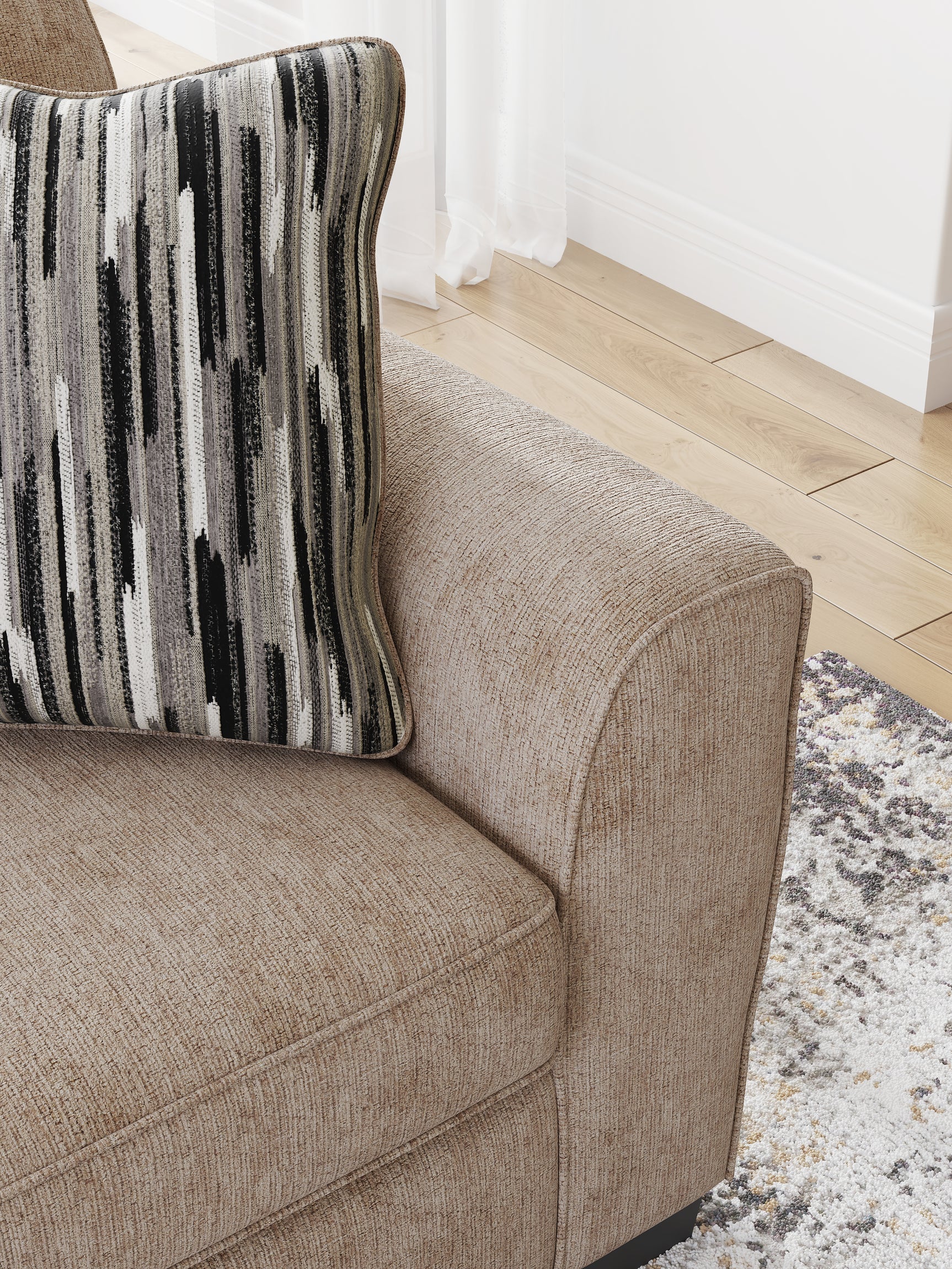 Olten Mocha Loveseat - Ornate Home