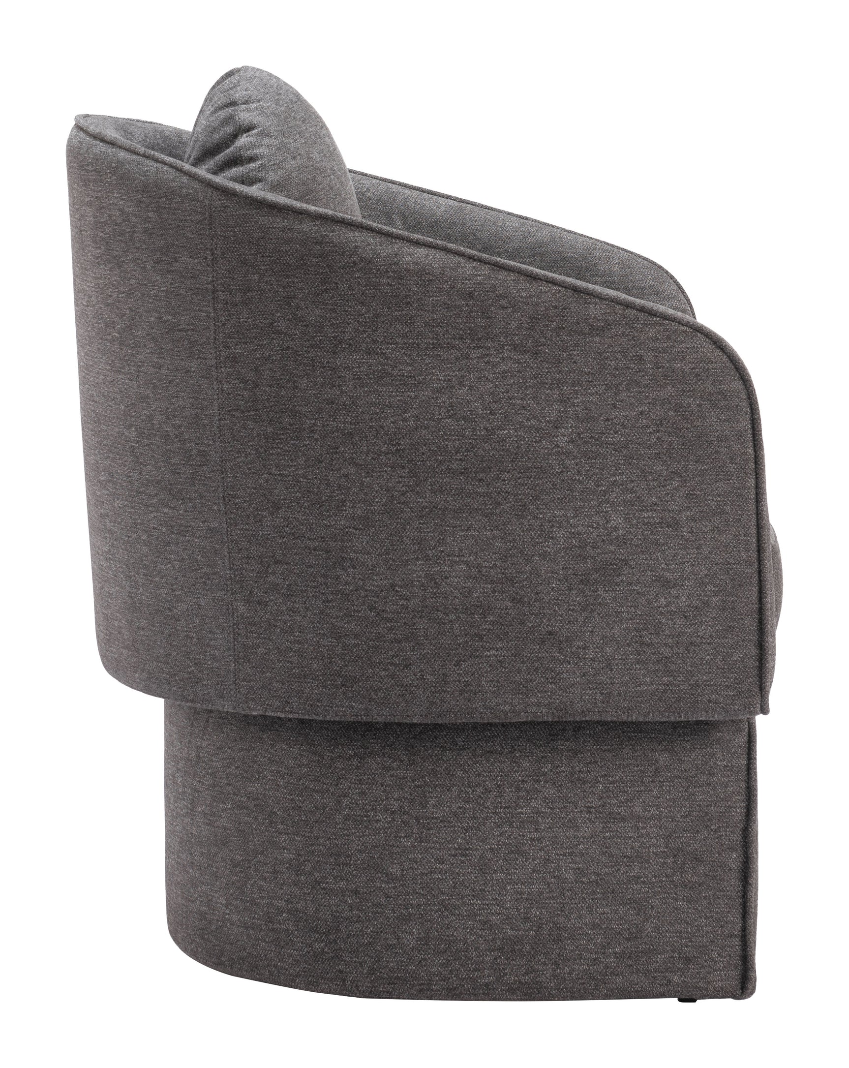 Olya Truffle Gray Accent Chair - Ornate Home