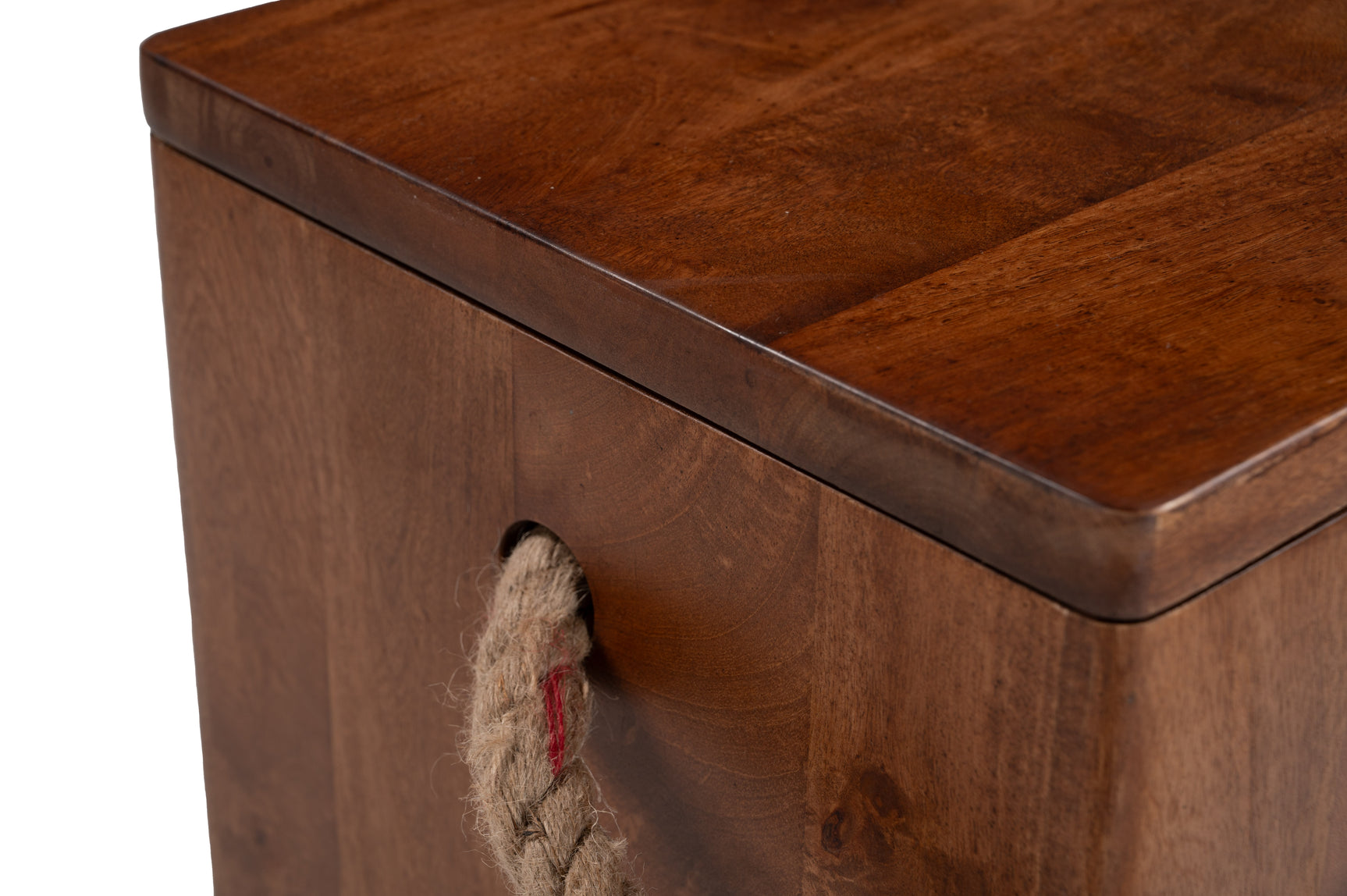 Omaga Walnut Storage Side Table - Ornate Home