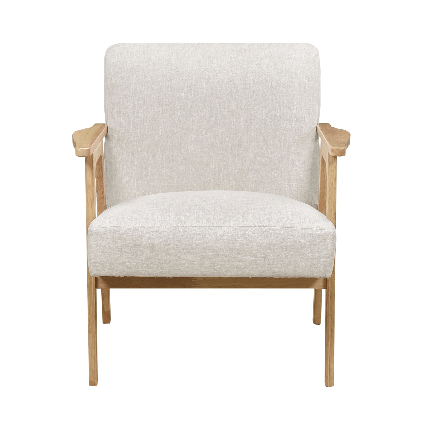 Omara Beige Accent Chair - Ornate Home