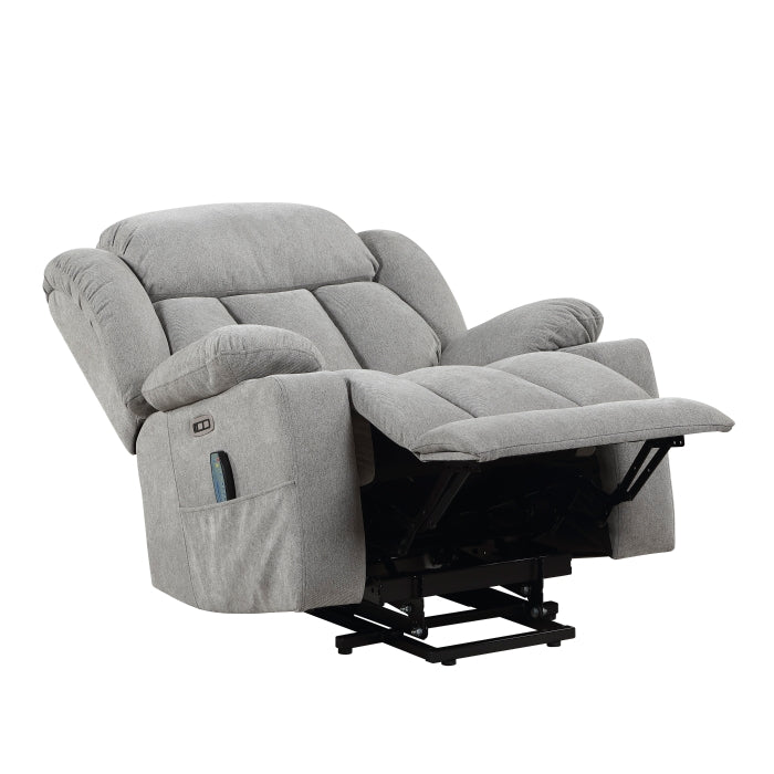 Omni Blue Power Lift Chair With Massage Heat And Charging Port