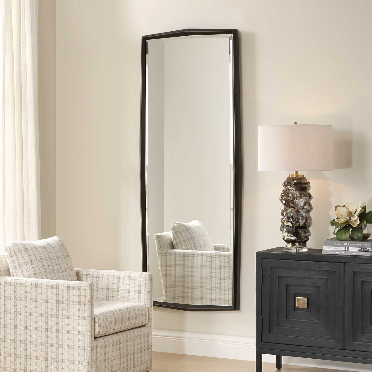 On Point Bronze Tall Mirror - Ornate Home