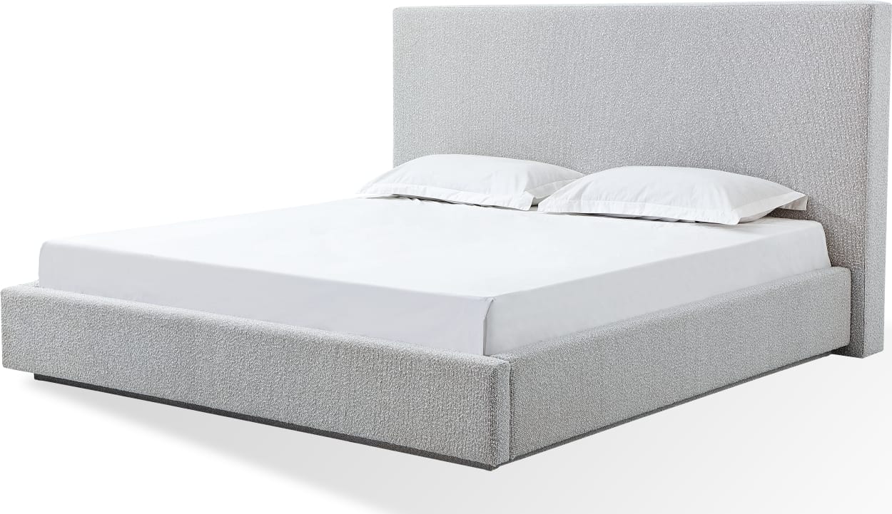 One Cotton Ball California King Platform Bed Headboard - Ornate Home