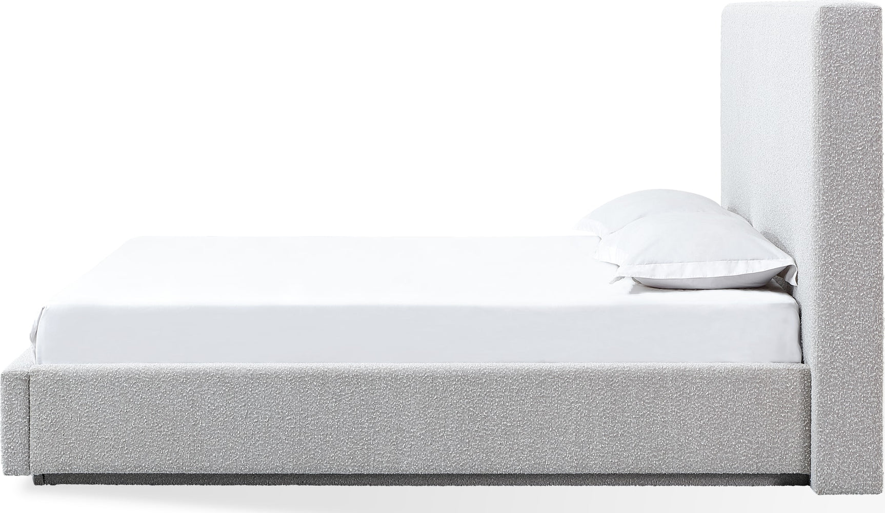 One Cotton Ball King Platform Bed - Ornate Home