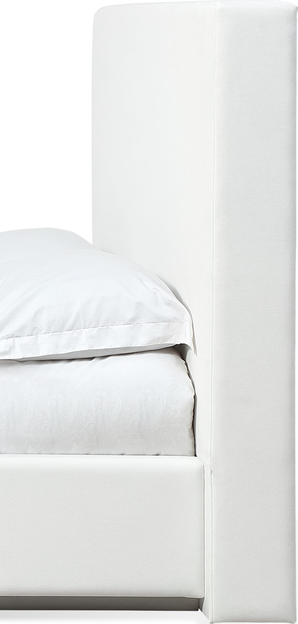 One Pearl Upholstered Modern California King Headboard - Ornate Home