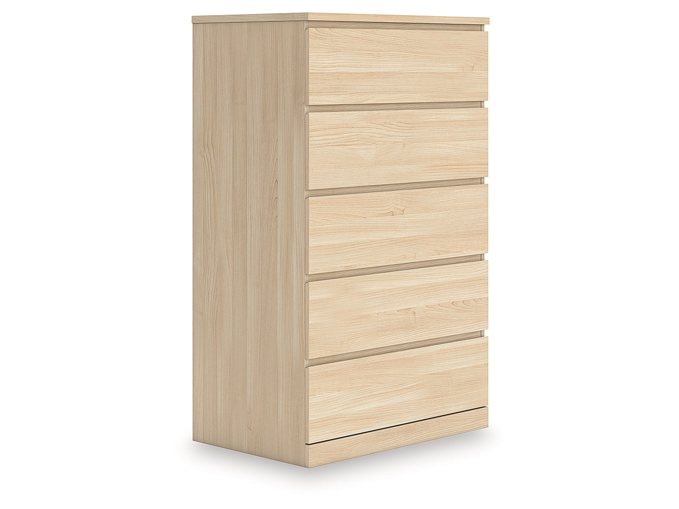 Onita Natural Five Drawer Chest - Ornate Home