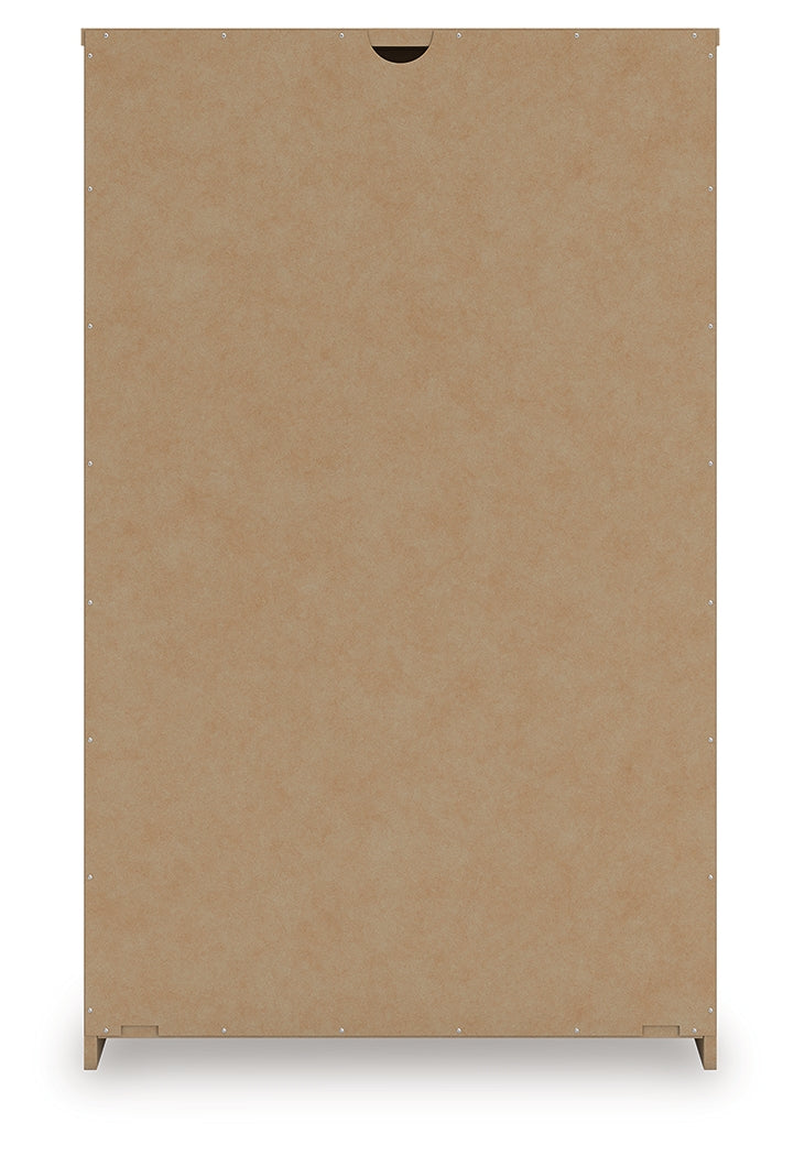 Onita Natural Five Drawer Chest - Ornate Home