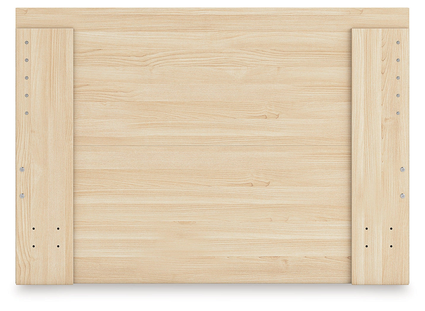 Onita Natural Full Panel Platform Bed (Online Special Price) - Ornate Home