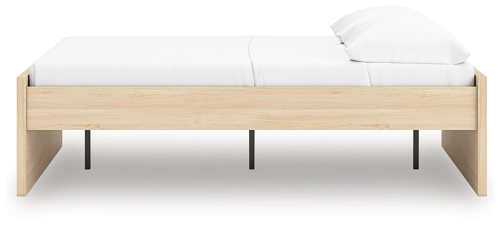 Onita Natural Full Platform Bed (Online Special Price) - Ornate Home