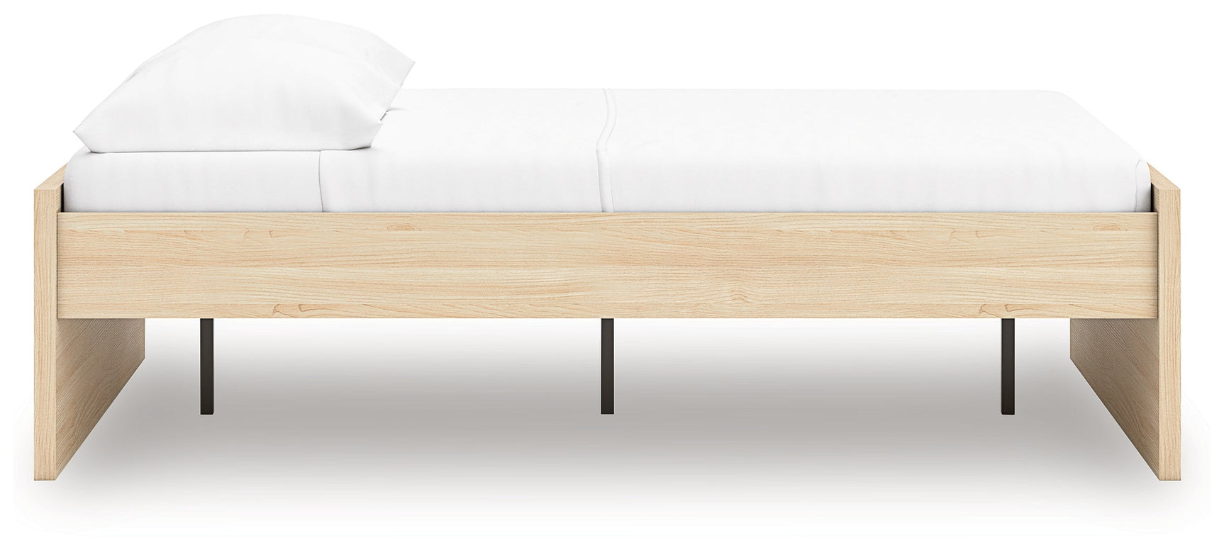 Onita Natural Full Platform Bed (Online Special Price) - Ornate Home