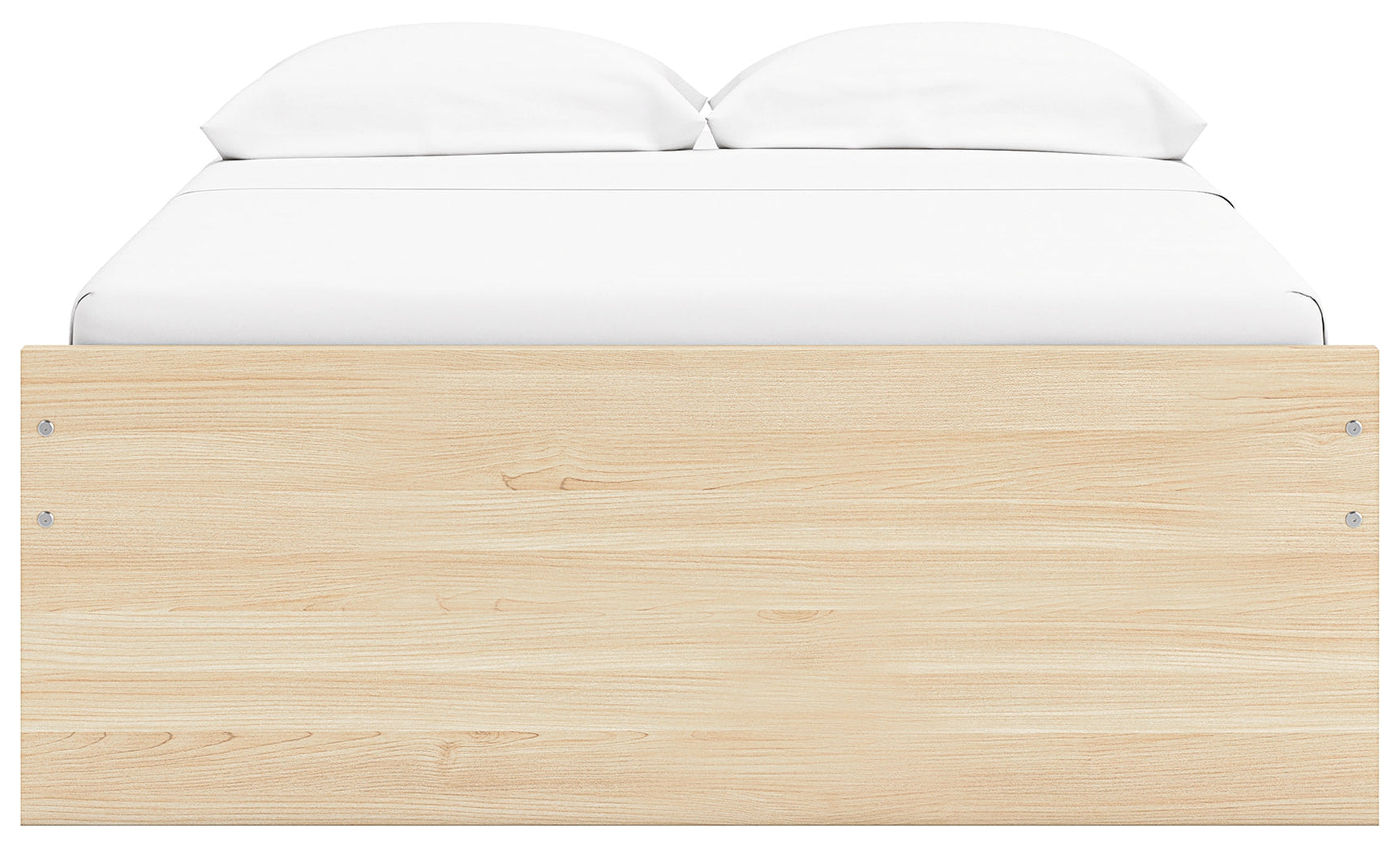 Onita Natural Full Platform Bed with 1 Side Storage (Online Special Price) - Ornate Home