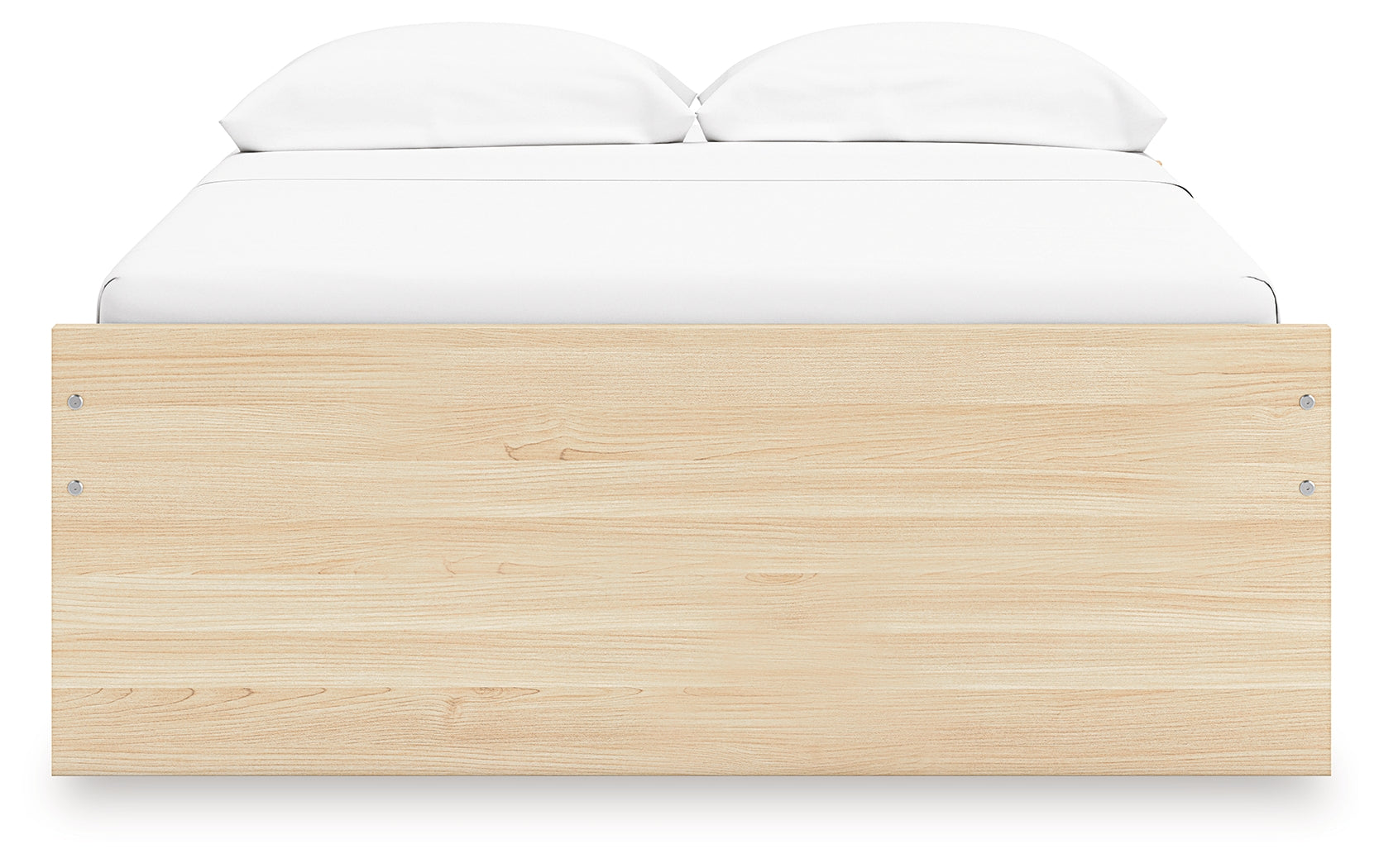 Onita Natural Full Platform Bed with 2 Side Storage (Online Special Price) - Ornate Home