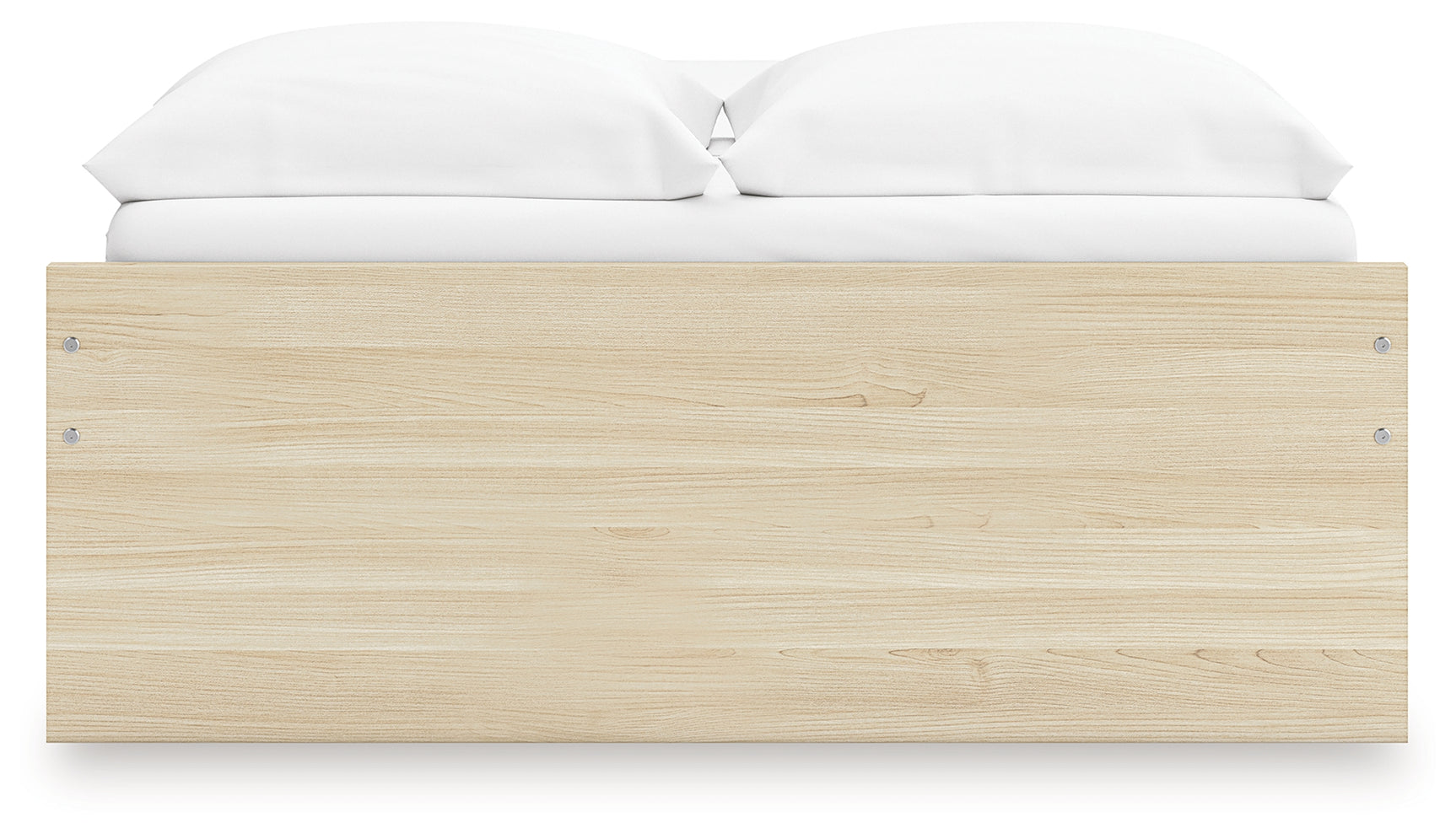 Onita Natural Full Platform Bed with 2 Side Storage - Ornate Home