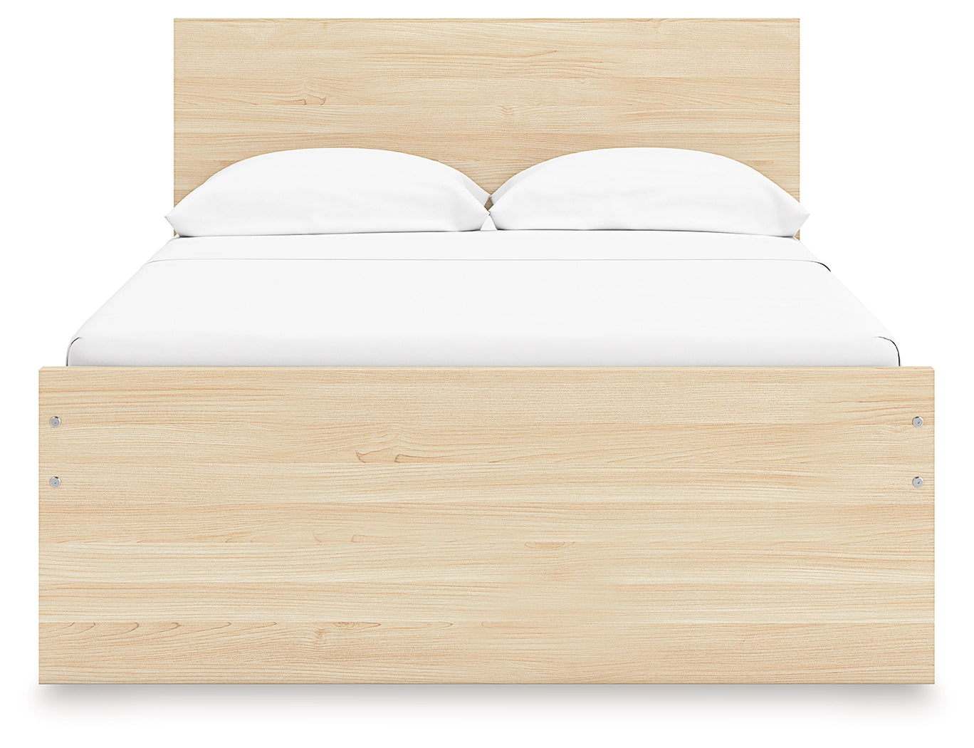 Onita Natural King Panel Platform Bed (Online Special Price) - Ornate Home