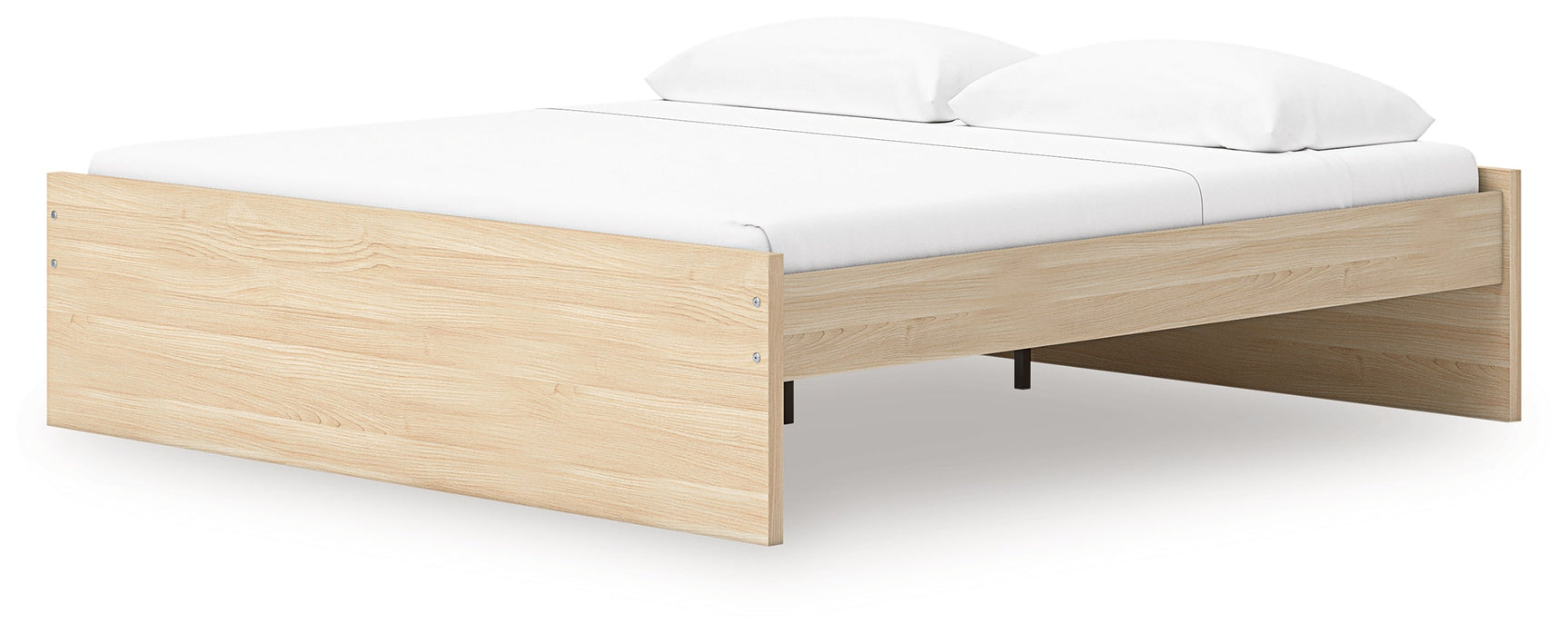Onita Natural King Platform Bed (Online Special Price) - Ornate Home