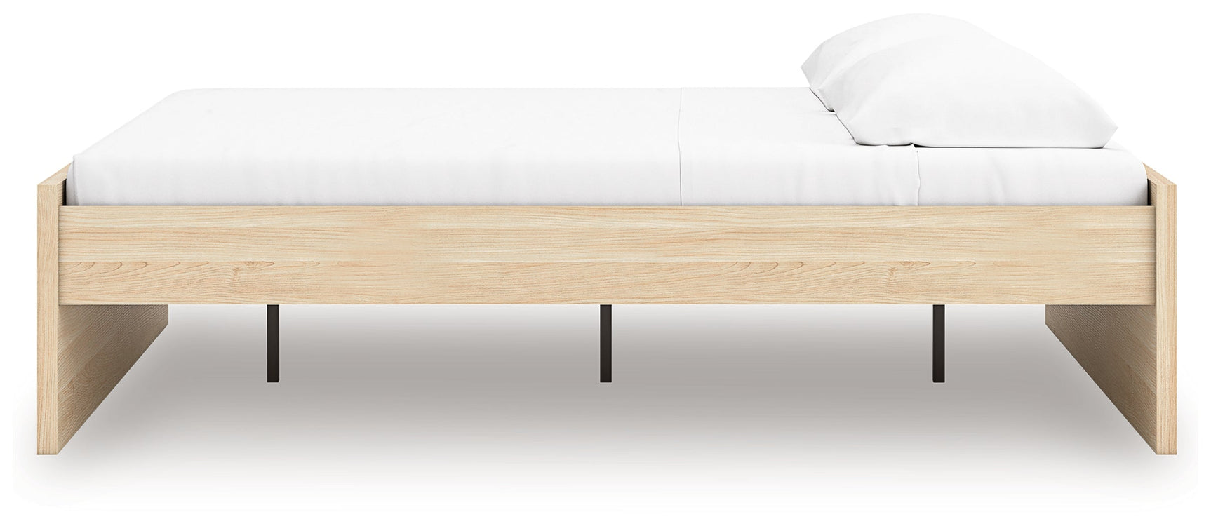 Onita Natural King Platform Bed (Online Special Price) - Ornate Home