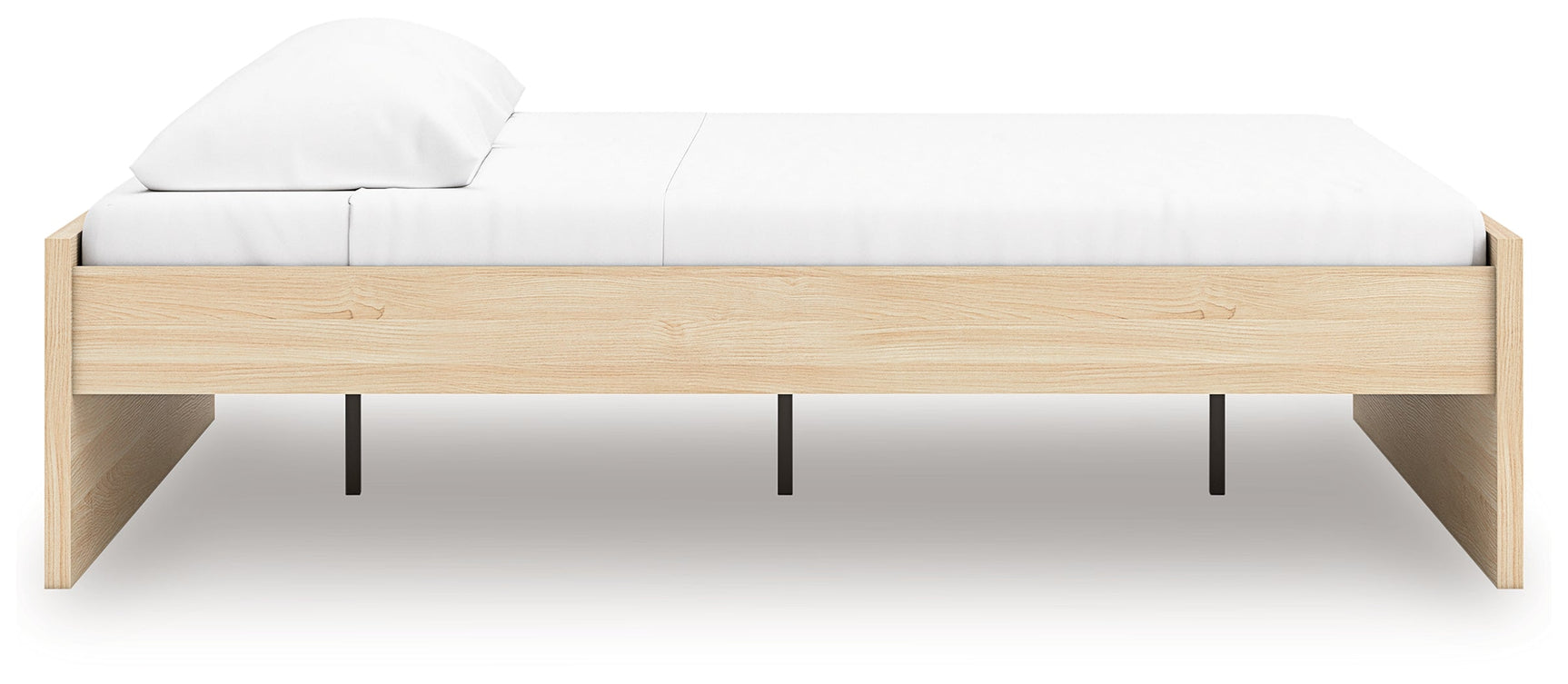 Onita Natural King Platform Bed (Online Special Price) - Ornate Home