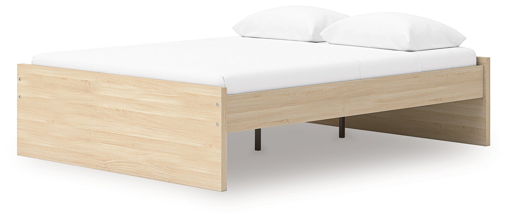 Onita Natural Queen Platform Bed (Online Special Price) - Ornate Home