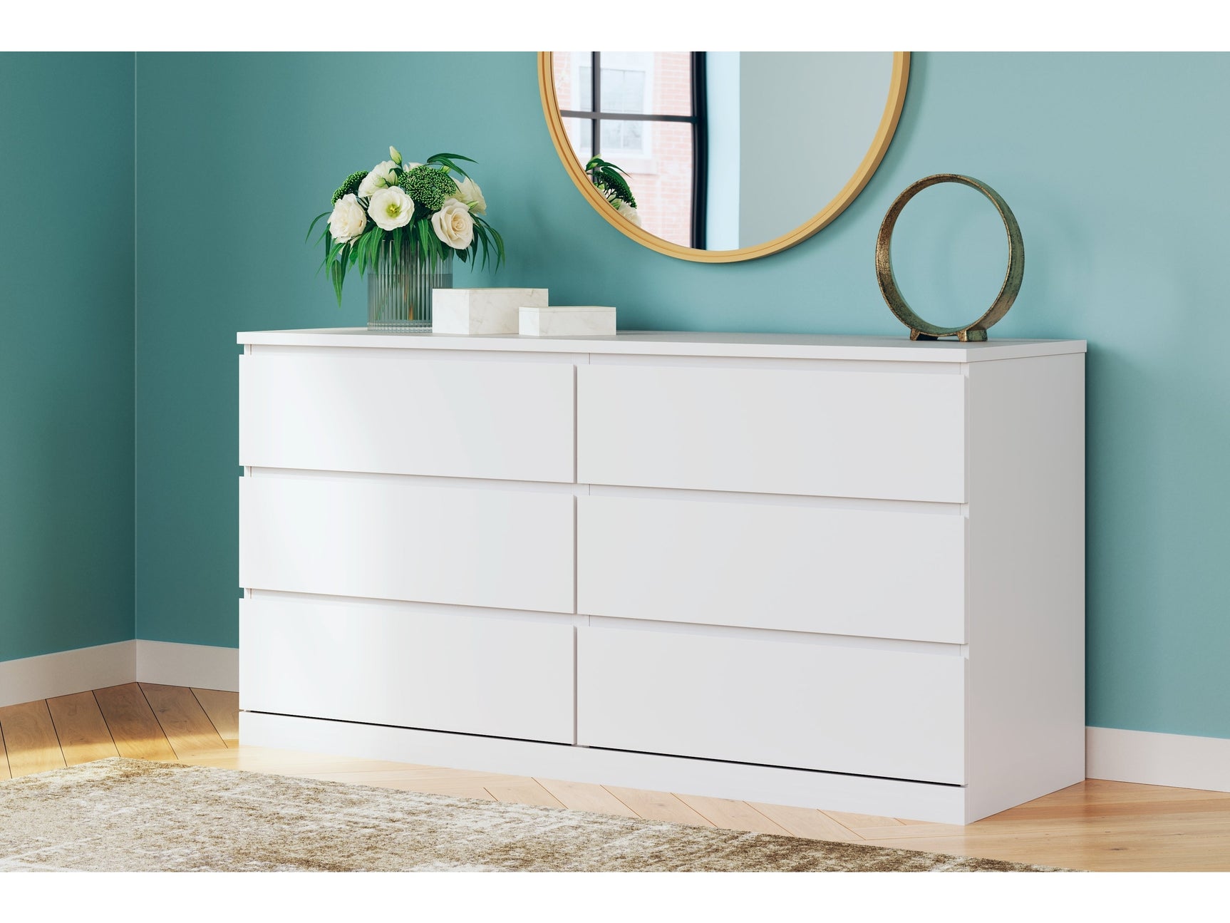 Onita White Dresser - Ornate Home