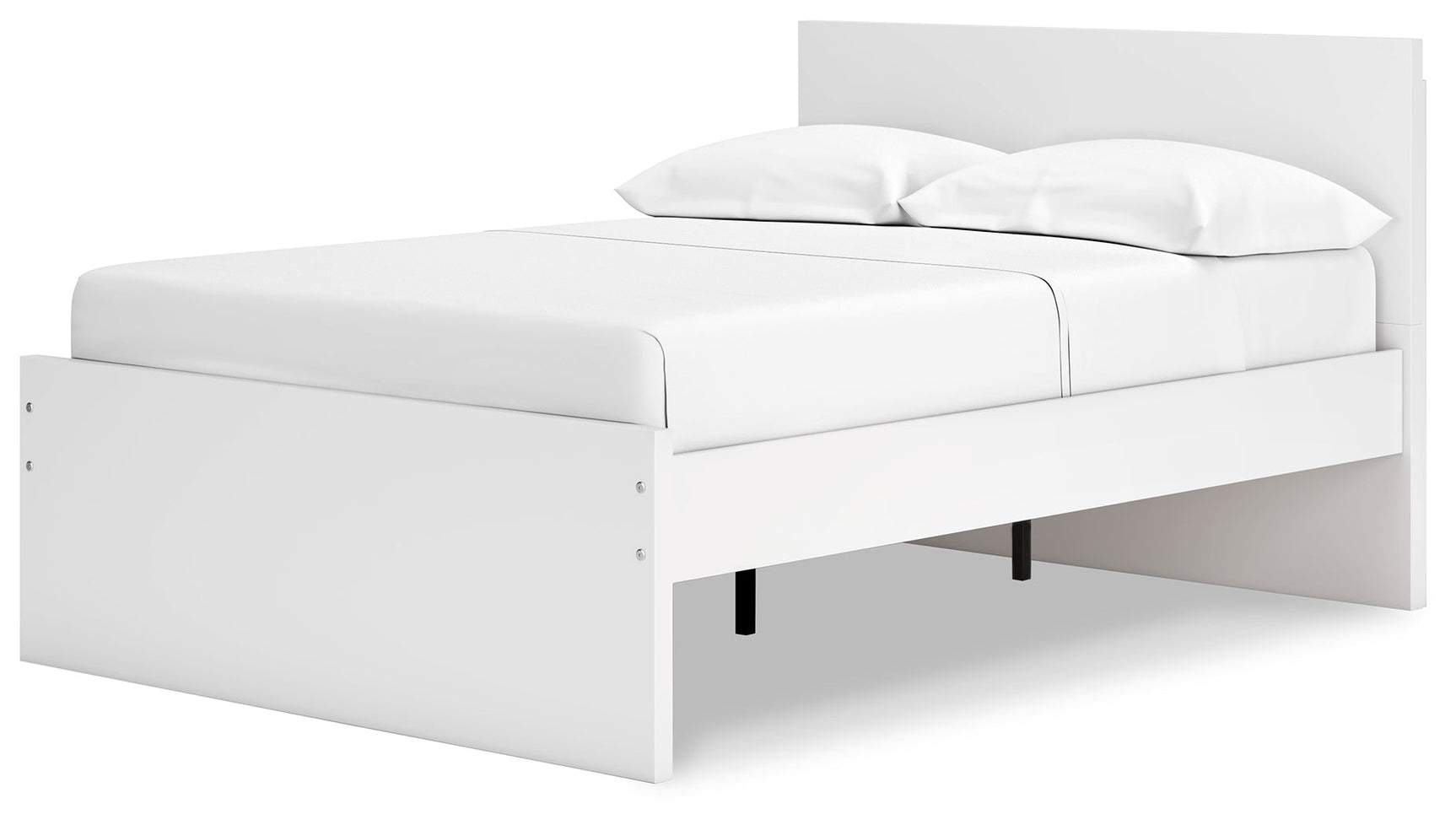 Onita White Full Panel Platform Youth Bed (Online Special Price) - Ornate Home