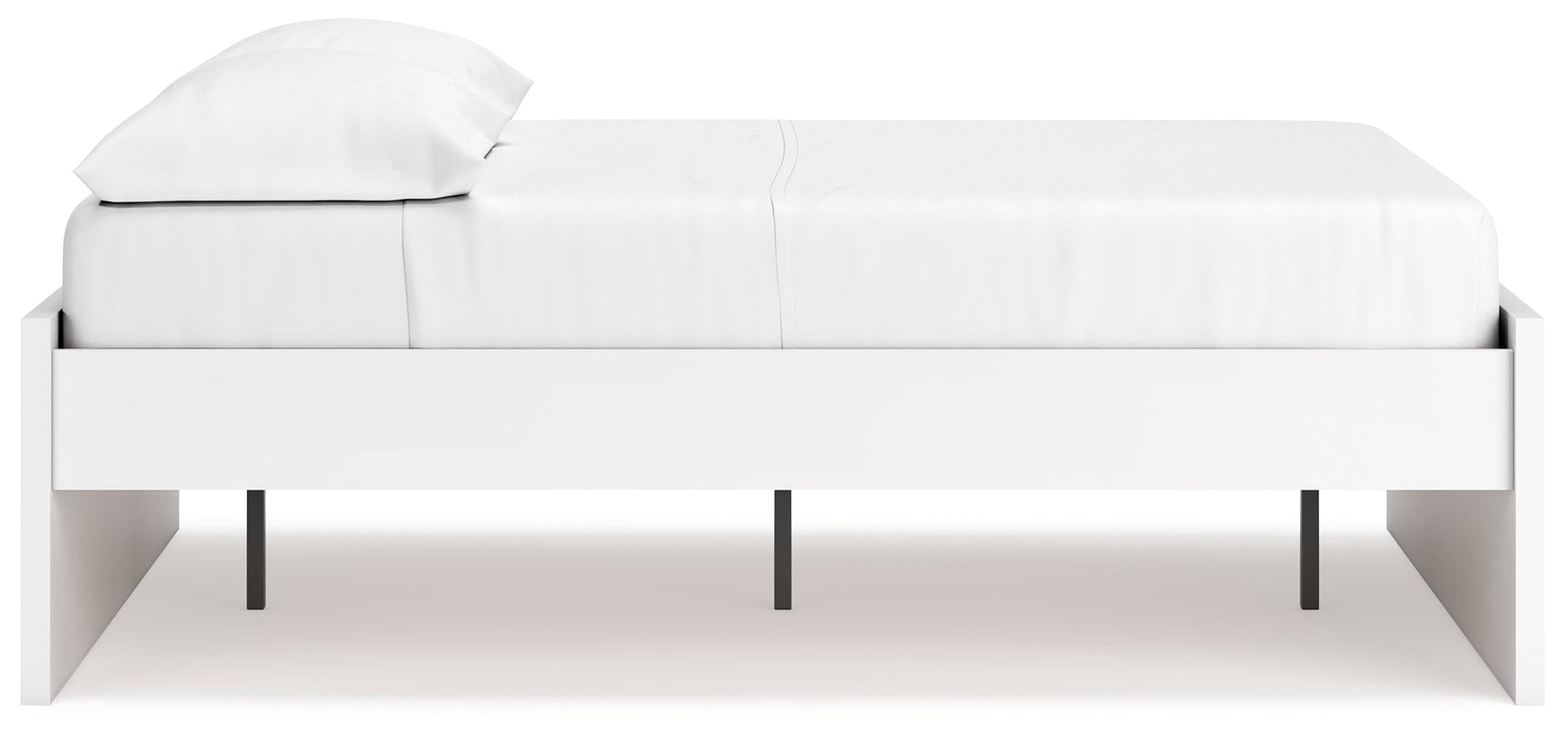 Onita White Full Platform Bed (Online Special Price) - Ornate Home