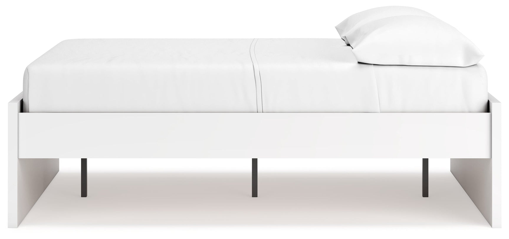 Onita White Full Platform Bed (Online Special Price) - Ornate Home