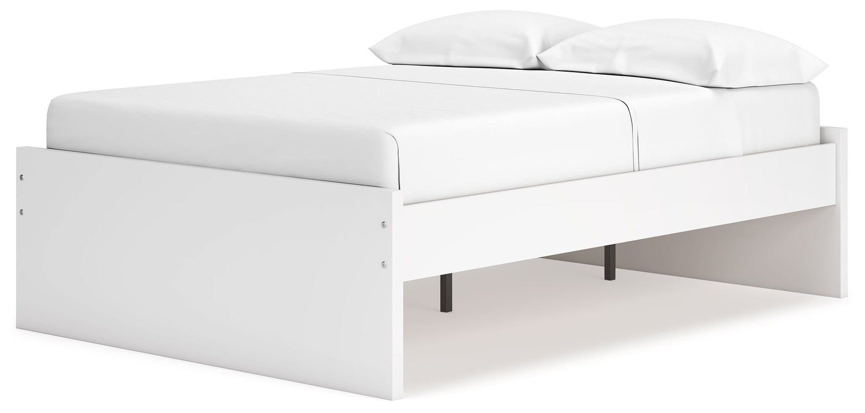 Onita White Full Platform Bed (Online Special Price) - Ornate Home