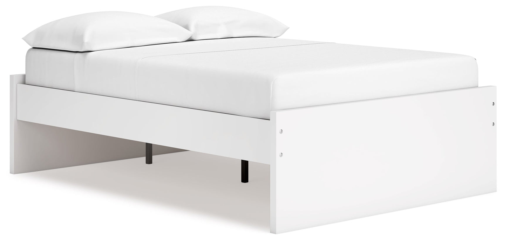 Onita White Full Platform Bed (Online Special Price) - Ornate Home