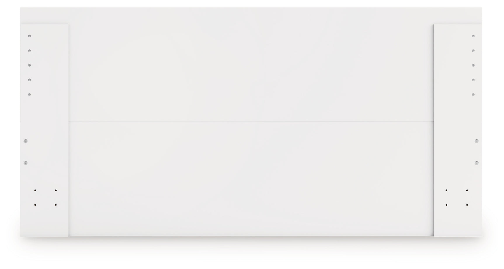 Onita White King Panel Platform Bed - Ornate Home