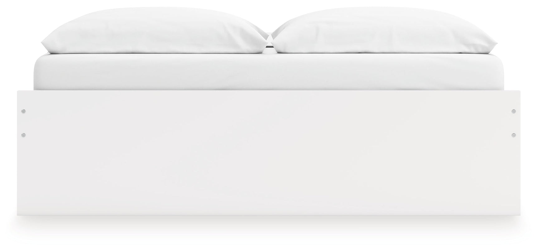 Onita White King Platform Bed with 2 Side Storage (Online Special Price) - Ornate Home