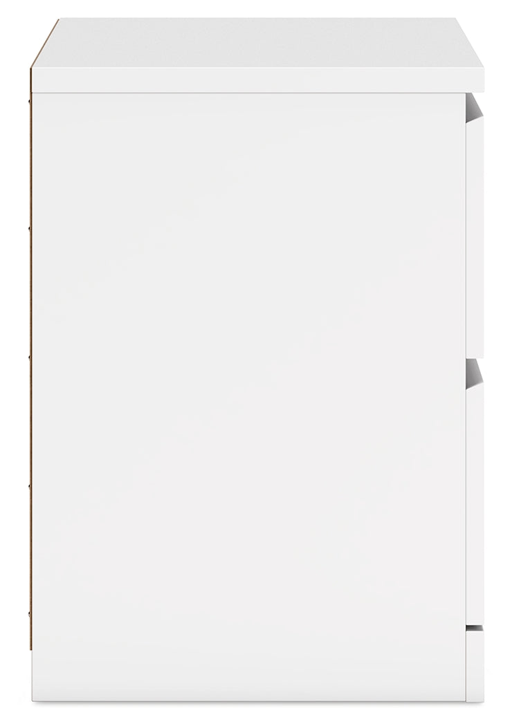 Onita White Nightstand - Ornate Home