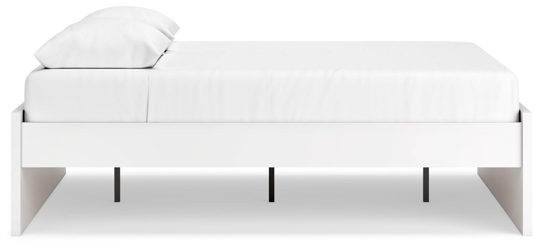 Onita White Queen Platform Bed - Ornate Home