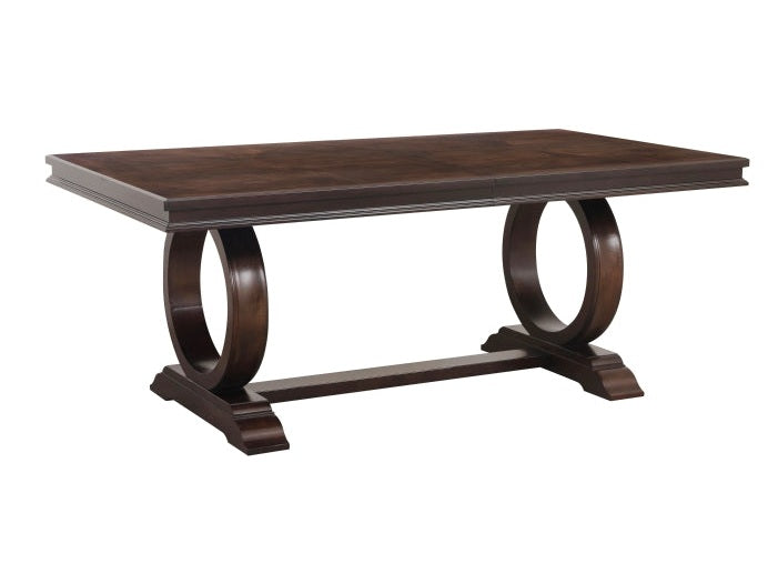Oratorio Dark Cherry Dining Table - Ornate Home