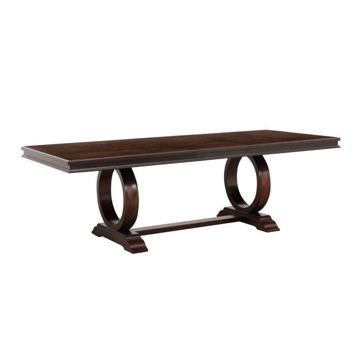 Oratorio Dark Cherry Dining Table - Ornate Home