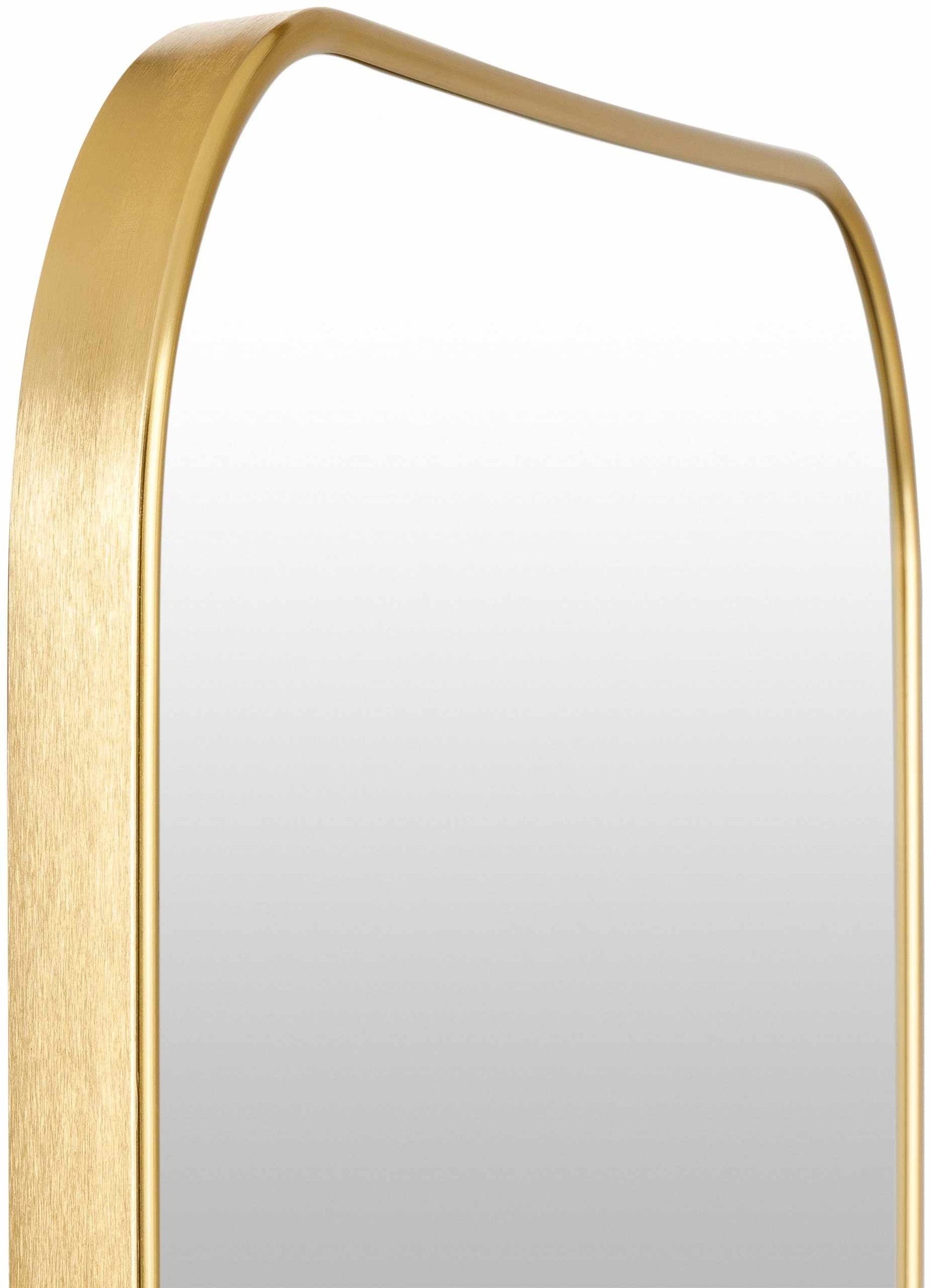 Orbassano Gold Frame Round Mirror - Clearance - Ornate Home