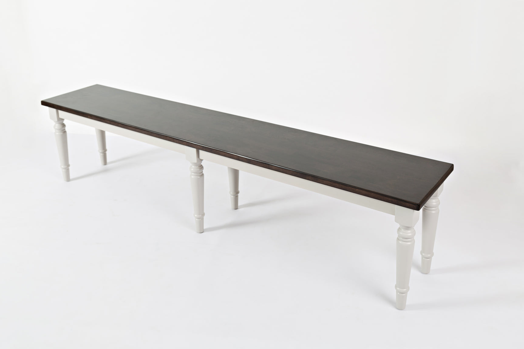 Orchard Park Dark Brown/Light Grey 76 Bench - Ornate Home