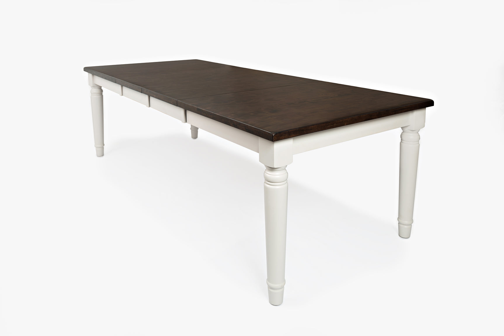 Orchard Park Dark Brown/Light Grey Rect. Ext Table - Ornate Home