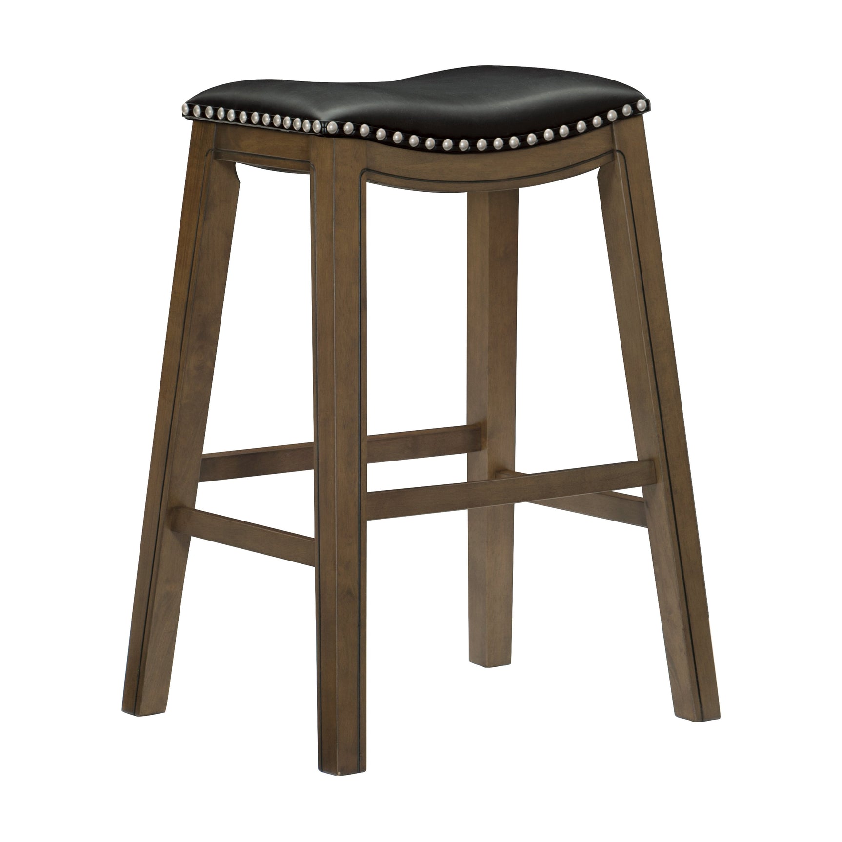 Ordway Black/Brown Pub Height Stool - Ornate Home