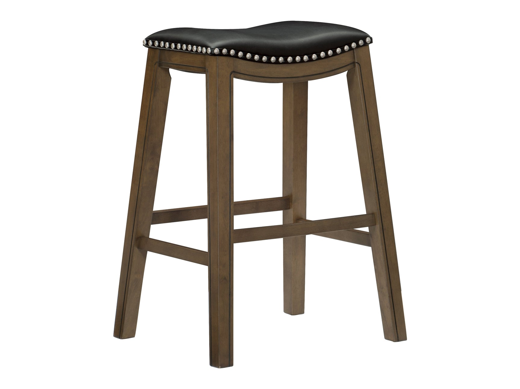 Ordway Black/Brown Pub Height Stool - Ornate Home