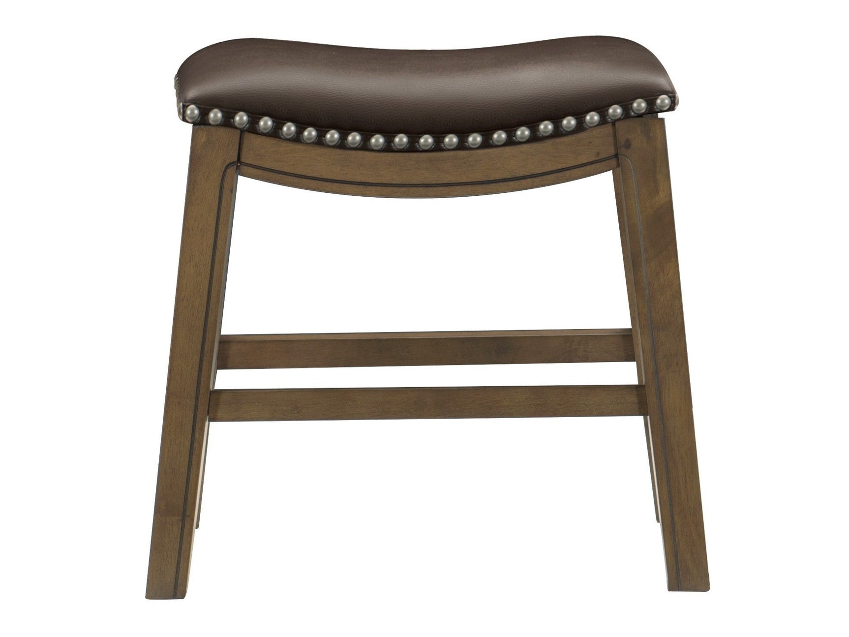 Ordway Brown/Brown Dining Stool - Ornate Home