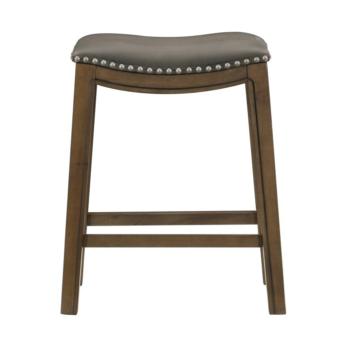Ordway Gray/Brown Counter Height Stool - Ornate Home