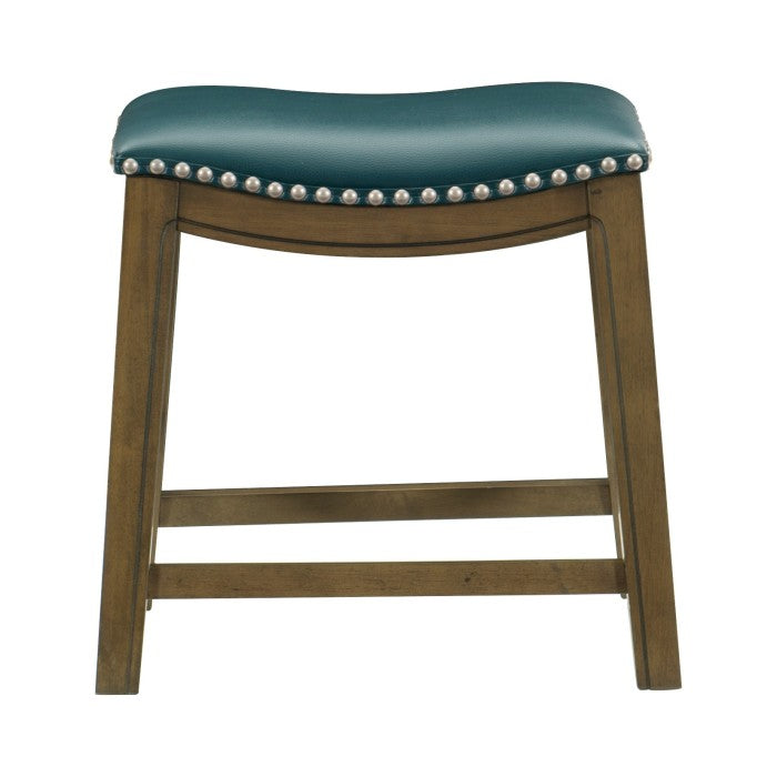 Ordway Green/Brown Dining Stool - Ornate Home