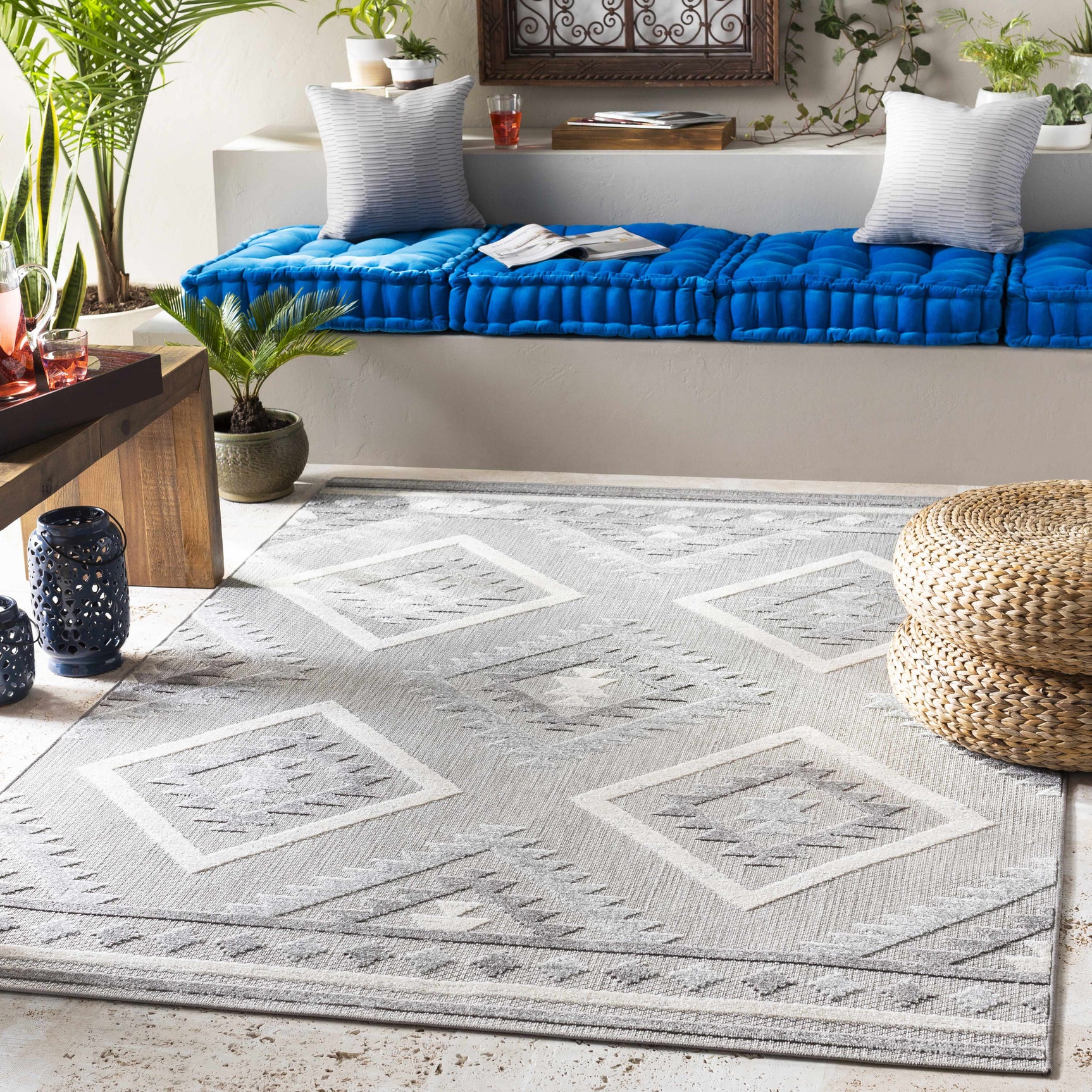 Oreana Outdoor Area Rug - Ornate Home